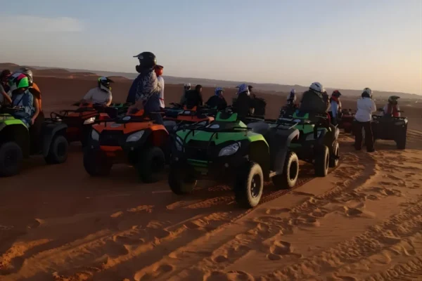 2-Hour Guided Quad Tour Through Merzouga Desert