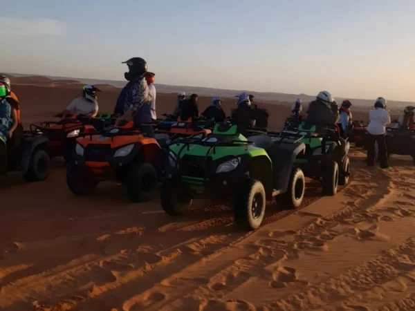 2-Hour Guided Quad Tour Through Merzouga Desert